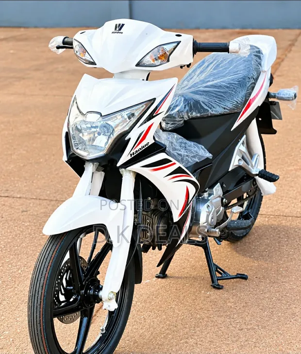 Haojue HJ110-3 2024 Motorcycle - White - 1