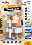 Multi-Tier Foldable Clothes Drying Rack - 2