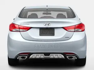 Hyundai Elantra 2012 Rear Bumper Diffuser