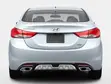 Hyundai Elantra 2012 Rear Bumper Diffuser - 1