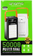Ariamo TF-02 50,000mAh Power Bank with 4 Cables & Light - 2