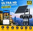 4K Triple-Lens PTZ Solar Security Camera - 1