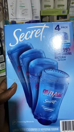 Secret Outlast Deodorant Pack of 4