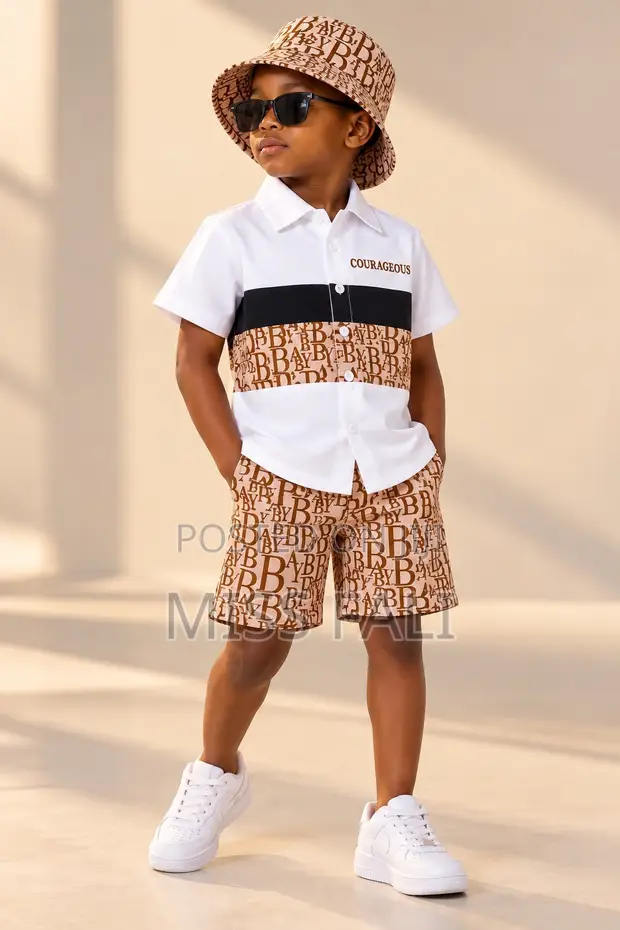Courageous Monogram 3-Piece Set (6-7 Years) - 1