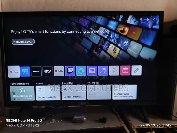 32-Inch Smart LG TV - 1