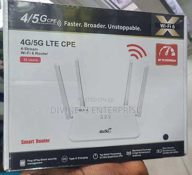 4G/5G LTE CPE Wi-Fi 6 Router - 1