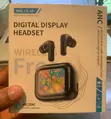 Digital Display Touch Headset - Wireless Bluetooth Earphones - 4