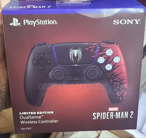 Sony PlayStation 5 DualSense Wireless Controller - Marvel Spider-Man Limited Edition