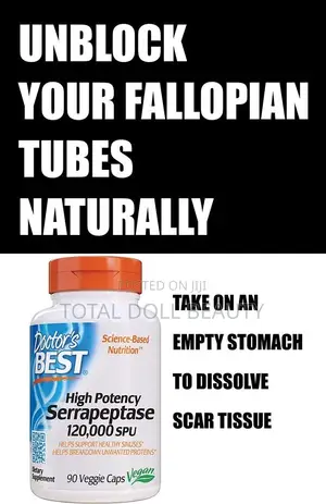 Doctor's Best High Potency Serrapeptase Capsules