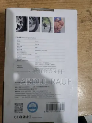Car Wireless Pump for Motorcycles, Bicycles, and Balls