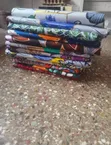 Original African Print Fabric - 6 Yards - 2