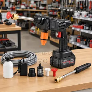 Rechargeable 48V Pressure Washer - Handheld Car Cleaning Tool