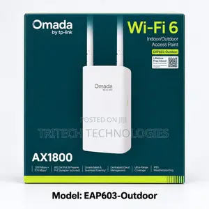 TP-Link Omada EAP603-Outdoor AX1800 Wi-Fi 6 Access Point