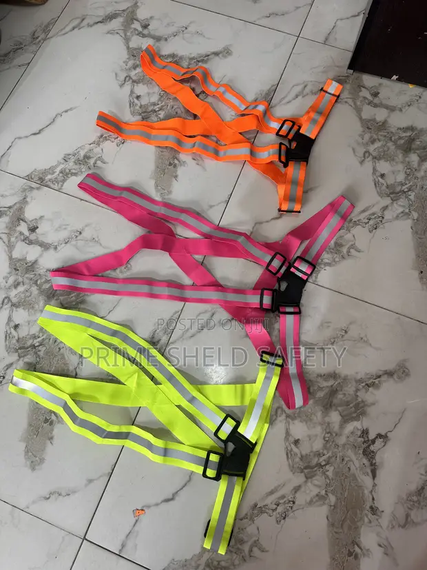 Adjustable High-Visibility Safety Vest - 1