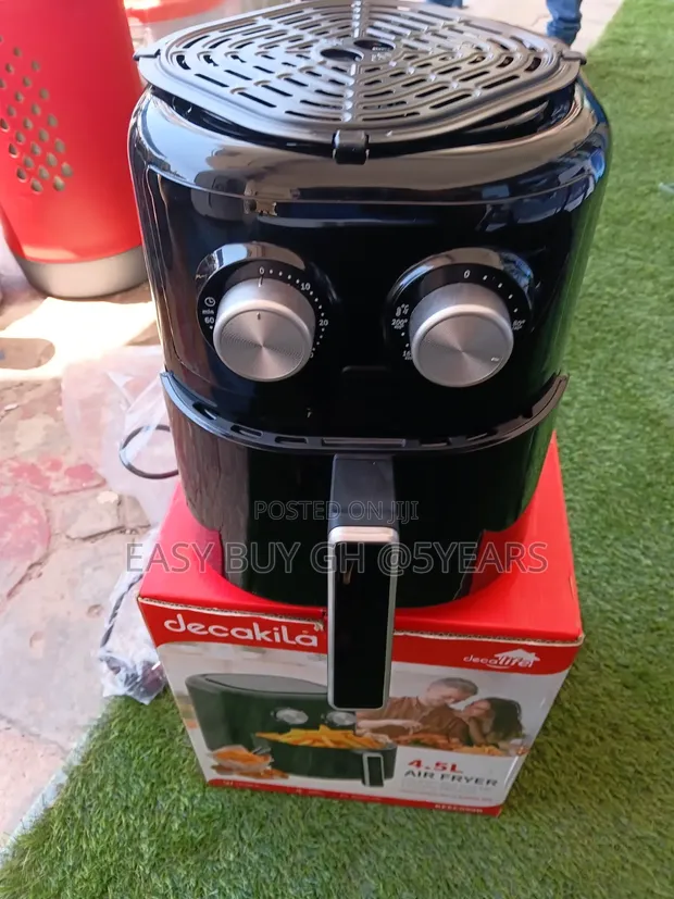 Decakila Air Fryer 4.5L, 1400W (KEECO38B) - 1