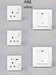 Brand New Zinsco Single Socket and Switch - 2