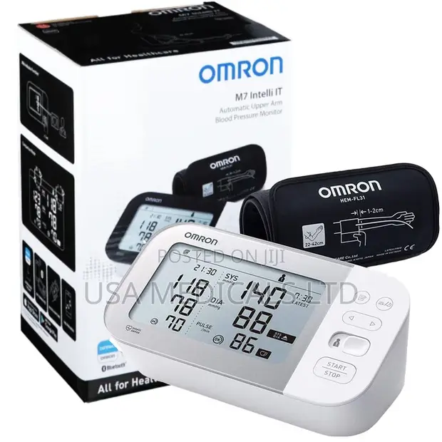 Omron M7 Intelli IT Blood Pressure Monitor (Bluetooth) - 1