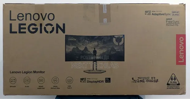 Lenovo Legion Pro 34WD-10 Curved OLED Monitor - 1