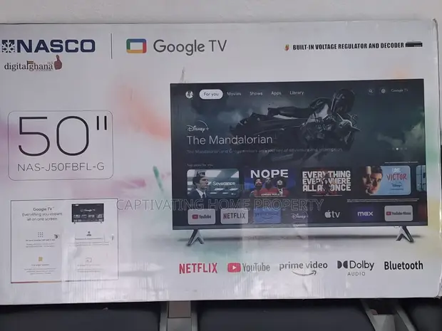 Nasco Smart TV 50-inch 4K UHD - 1