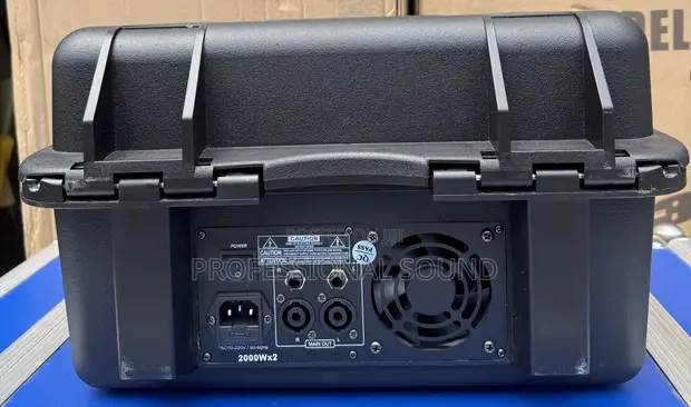8-Channel Professional Powered Audio Mixer with DSP & Bluetooth - 1