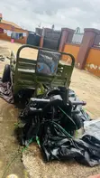 Brand New 200cc Cargo Tricycle (Aboboyaa) - Army Green - 5
