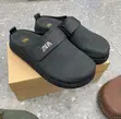 Zara Men's Black Leather Half Shoes - 2