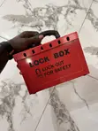 Lockout Safety Box - Metal Construction - 3