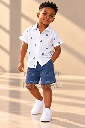 Blue Bear Summer Set - 3-4 Years