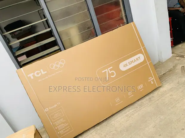 Brand New TCL 75P6L 75" UHD 4K Smart Android TV - 1