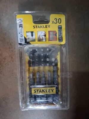 Stanley 30-Piece Screwdriver Drill Bit Set STA60525