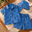 Little Roar Boys' Lion Print Set (3-4 Years) - 1