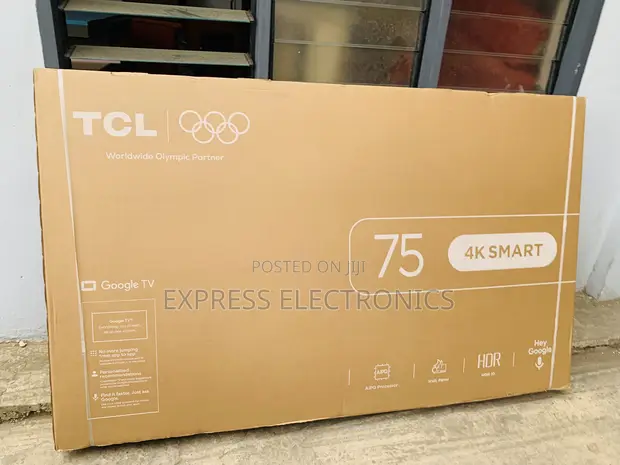 TCL 75P6L UHD 4K Smart Android TV - 1