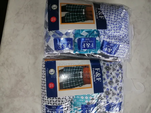 F&F 3in1 Men Cotton Boxers - 1