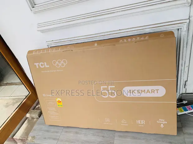 TCL 55" 4K HDR Frameless Google TV 55P635 - 1