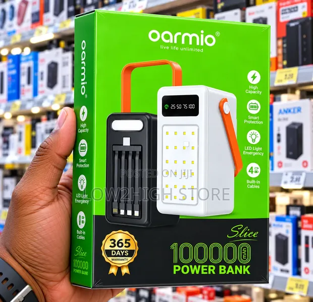 Oarmio Slice 100,000mAh Heavy-Duty Power Bank - 1