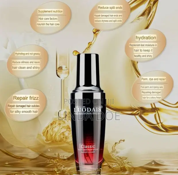 L'Uodais Wig/Natural Hair Oil - 1