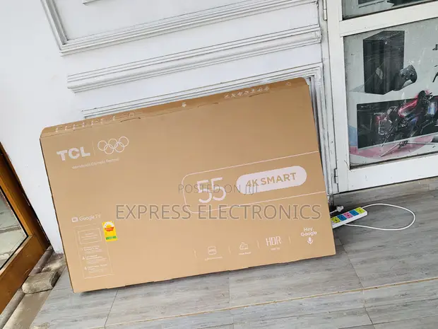 TCL 55" 4K HDR Frameless Google TV 55P635 - 1