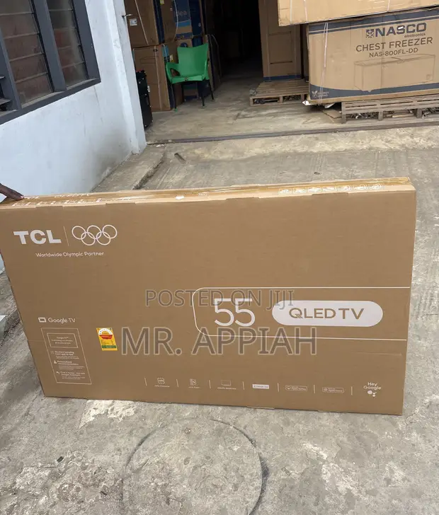 Classic TCL 55” QLED 4K Smart TV - 1