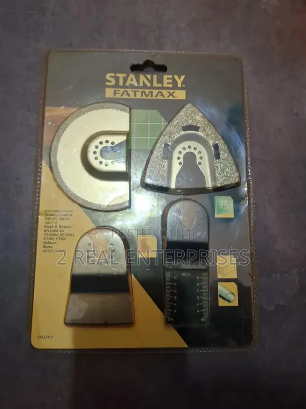 Stanley FatMax 4-Piece Oscillating Multi-Tool Blade Set STA26160 - 1