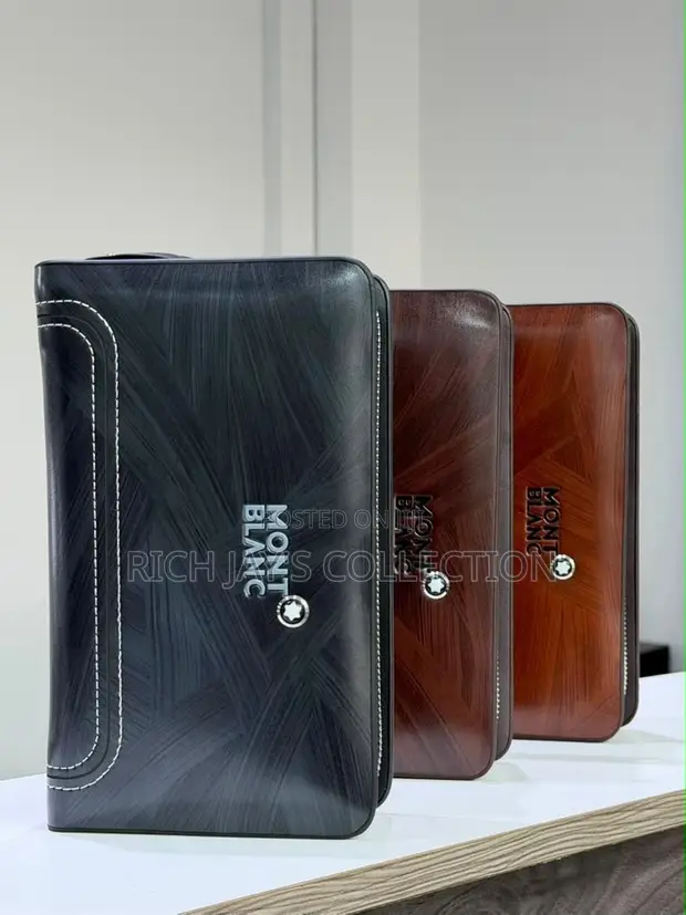 Fashionable Men's Leather Purse - 1