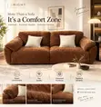 Premium Adjustable Fabric Sofa | Imported | Elegant Comfortable - 1