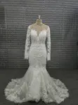 Brand New Luxury Mermaid Wedding Gown - 3