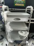 3-Step Medicine Trolley with Drawer - 1