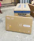 Premium TCL 43" QLED 4K Smart TV (Black) - 2