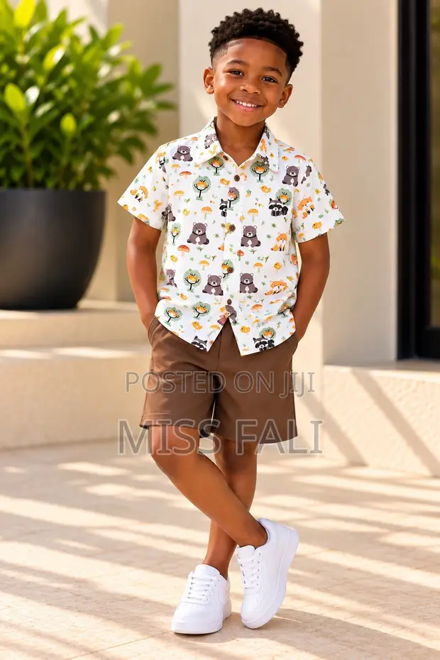 Woodland Friends Boys' Clothing Set (7-8 Years) - 1