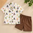 Woodland Friends Boys' Clothing Set (7-8 Years) - 2