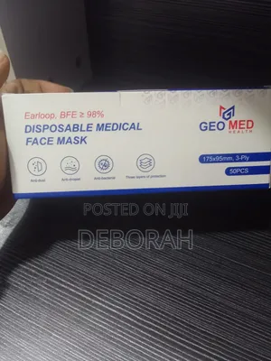 Brand New Face Masks - Hospital Equipment