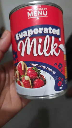 Menu Evaporated Milk from UK