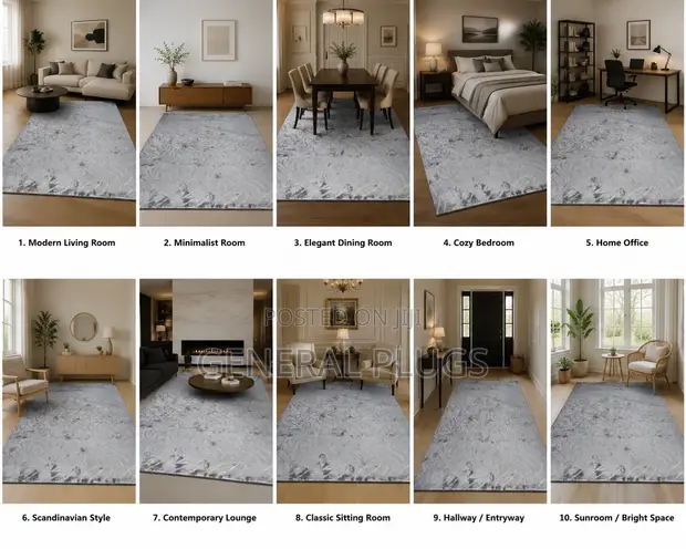 Luxury Soft Fluffy Floor Carpet - Biggest Size (200x300cm) - 1