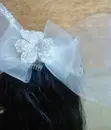 Elegant Handmade Fascinator - White - 2